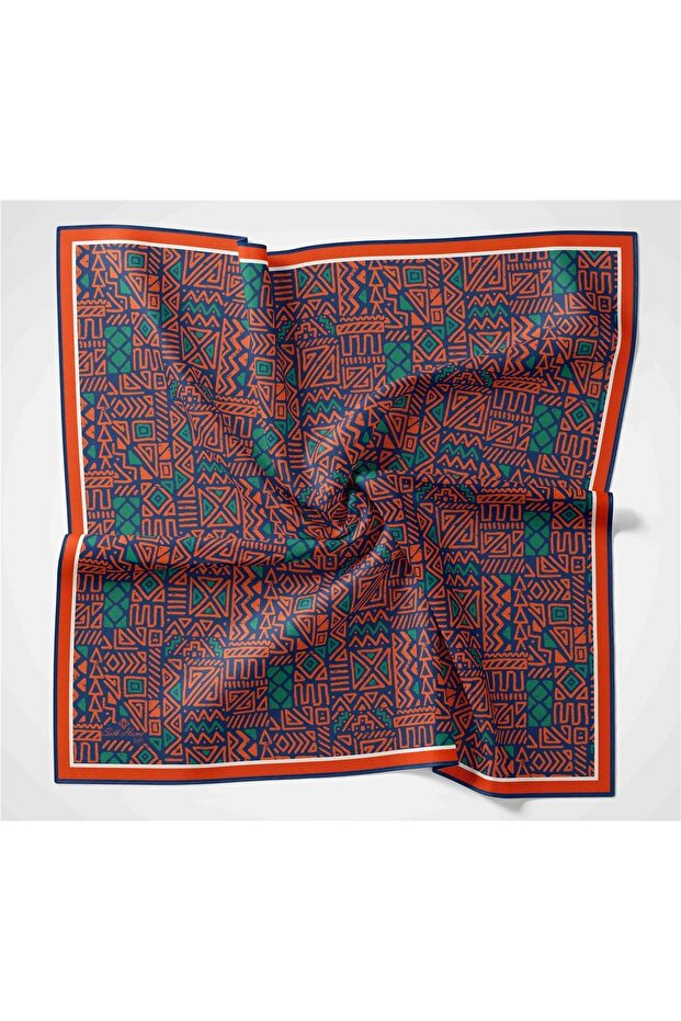 Mısır Desen Soft Pamuk Eşarp - 4