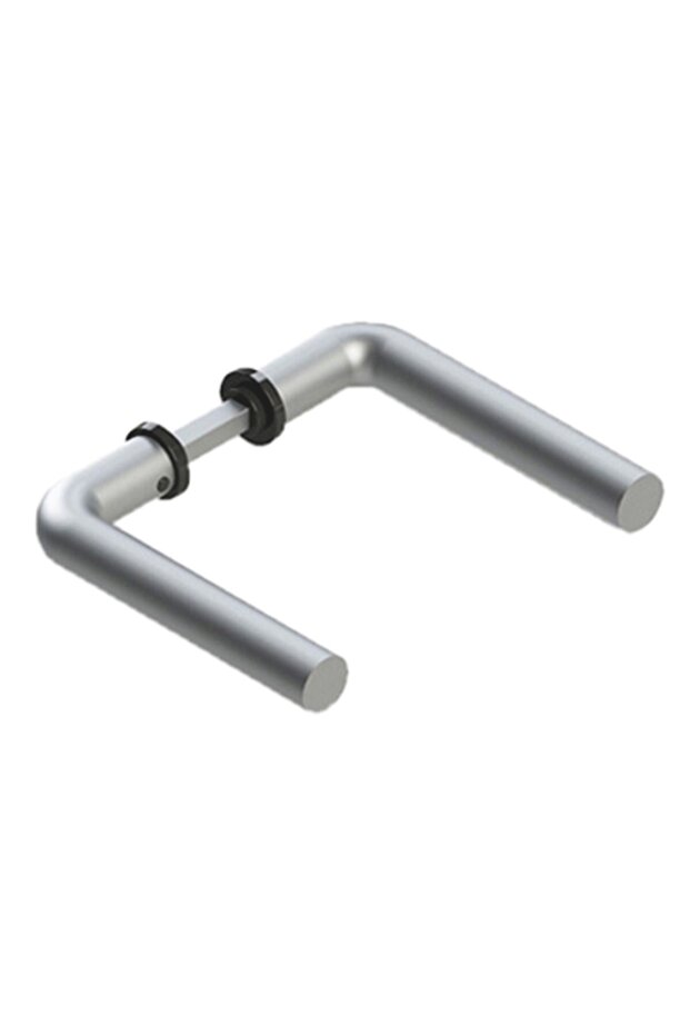 Aluminum Door Handle Sausage Handle Gray Set