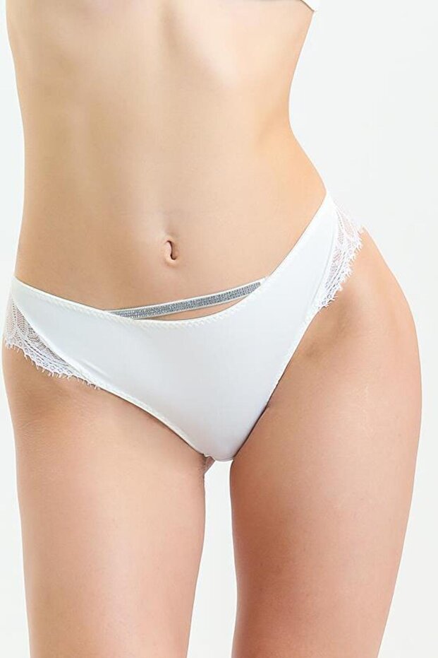 Ткані труси з мереживом - 686 - 5