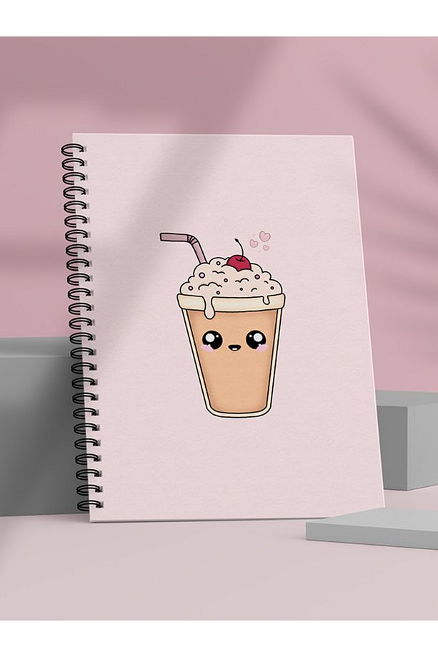 Spiralli Okul Defteri 80 Yaprak (1 Adet) - A5 Boy Kareli Defter - 1
