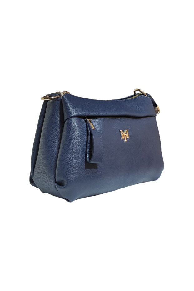 Multi-Compartment Convenient Crossbody Bag Dark Blue