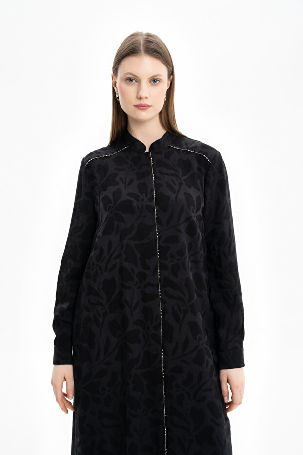 Zincir Detaylı Ferace - 5