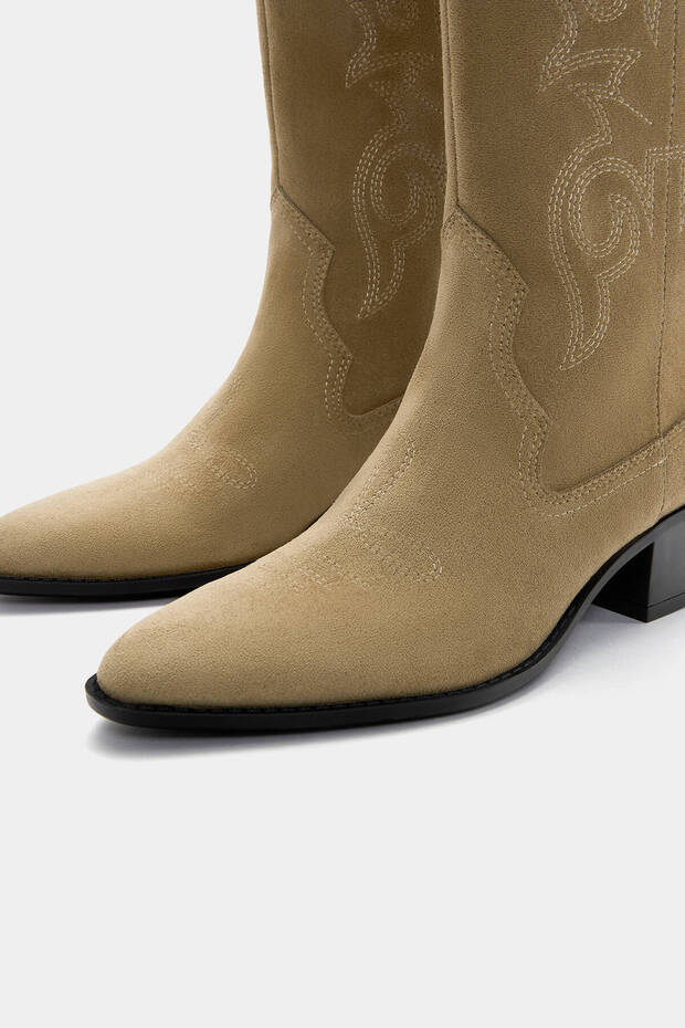 Dikişli kovboy çizme - 3