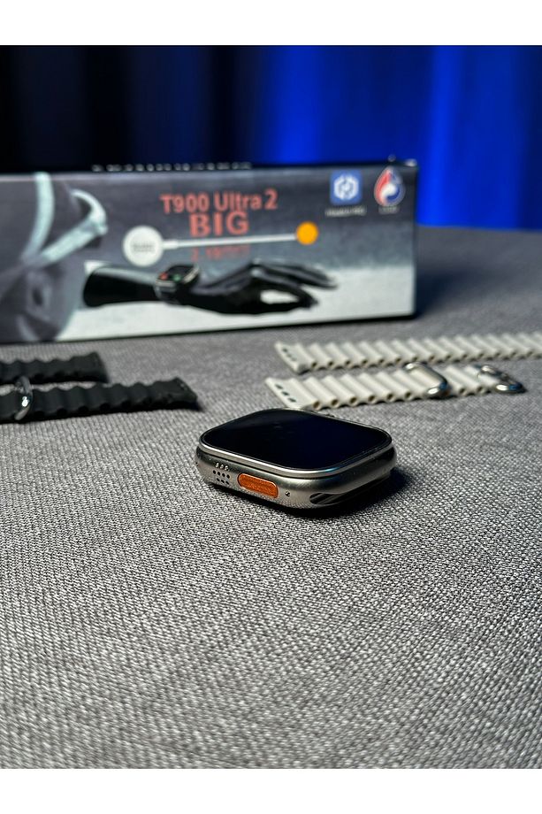Çok Renkli Watch 9 Ultra Serisi T900 Ultra 2 1.99" Hd Ekran Yükseltilmiş Versyon Android + iOS İtha - 2