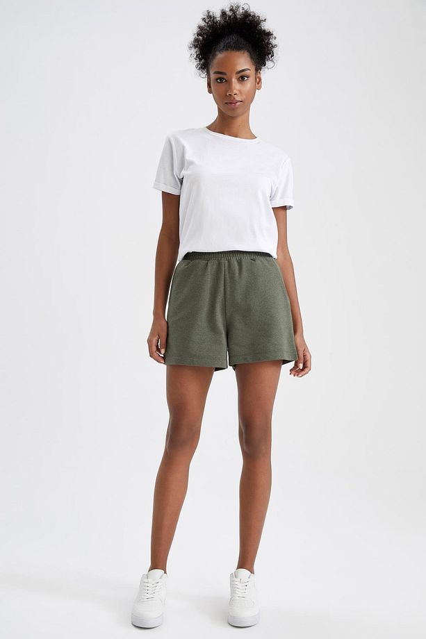 Regular Fit Basic Şort - 3