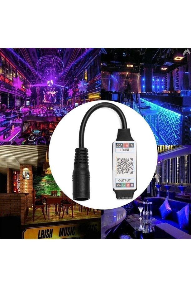 Bluetooth Ile Telefondan Rgb Şerit Led Kontrol Modülü - 5