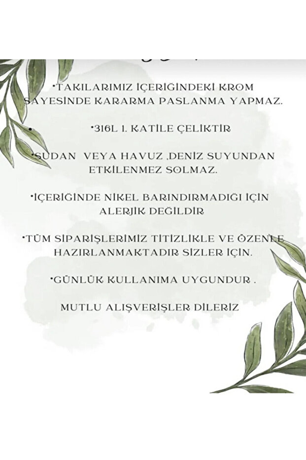 İtalyan Model Kolye/Bileklik Seti - 6