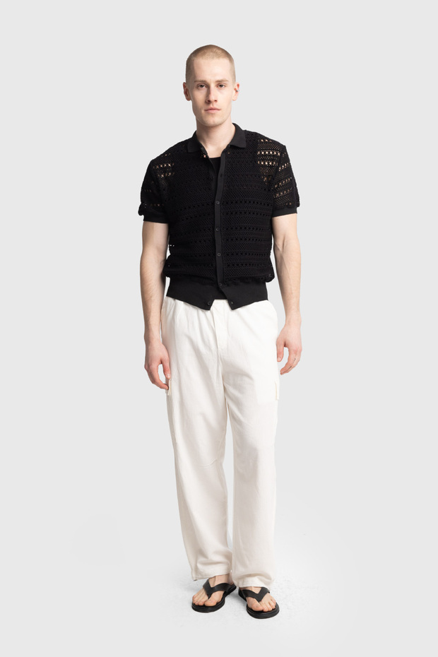 ÖRGÜLÜ TRIKO GÖMLEK - 1