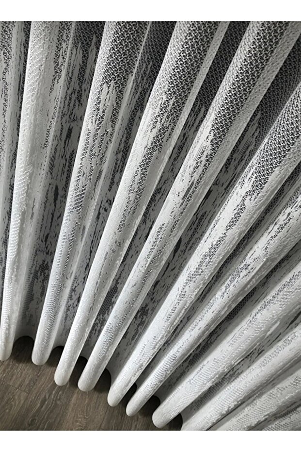 Tac Ready to Use Flame PatternedSparse Battery?1x2 Tulle Curtain - 4