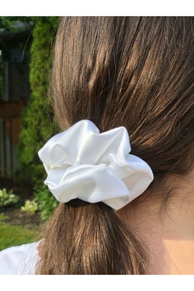 Satin Scrunchie Hair Clip