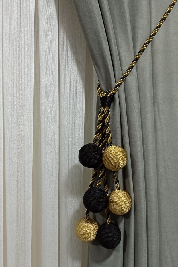 Modern Wrap 6 Balls Braçol Cornice Tactical 1 Piece Black-gold