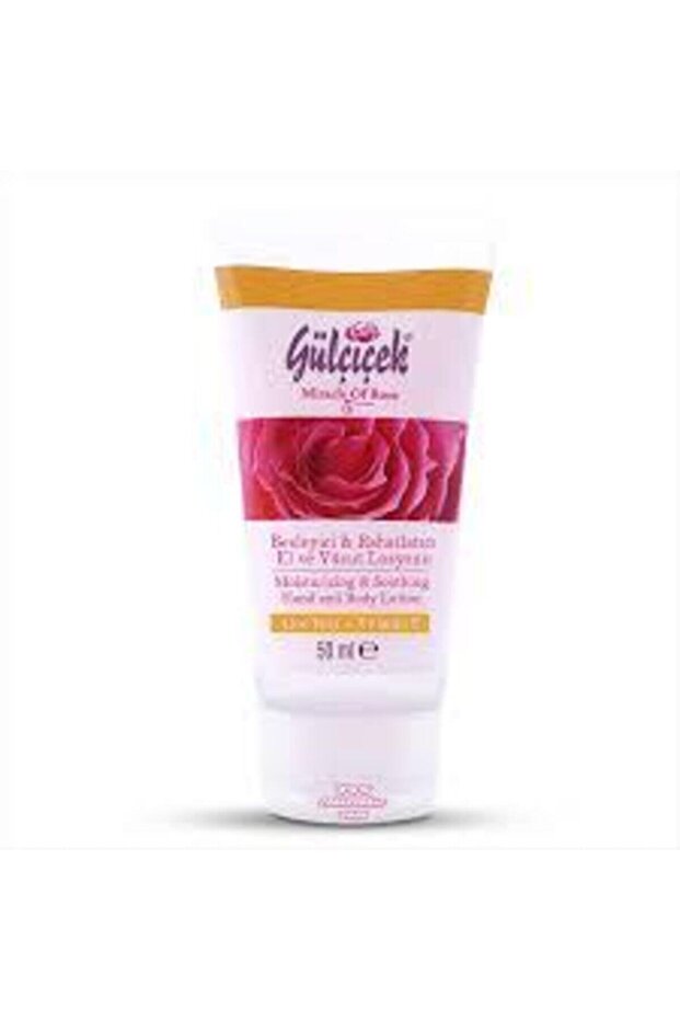 Moisturizing and Soothing Hand and Body Lotion with Aloe Vera and Vitamin E, 50 ml