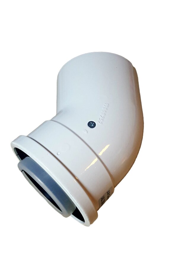 45 Derece Yoğuşmalı Kombi Baca Dirsek - 1