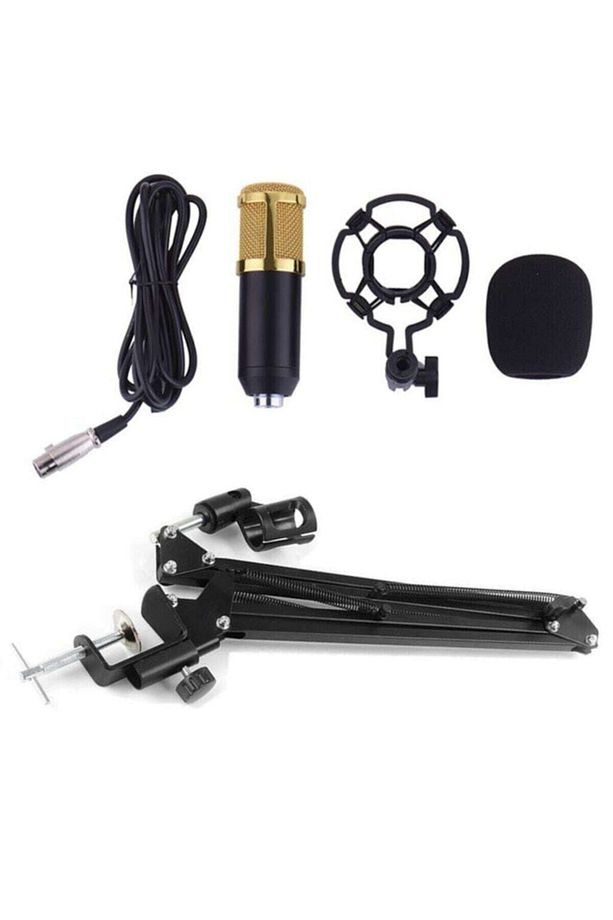 Bm800 Stüdyo Kayıt Youtuber Mikrofonu Seti + Stand + Pop Filtre - 2