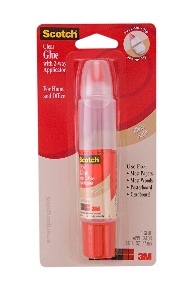 Clear Glue Çift Başlıklı 47 ml Sıvı Yapıştırıcı 6050 - 1