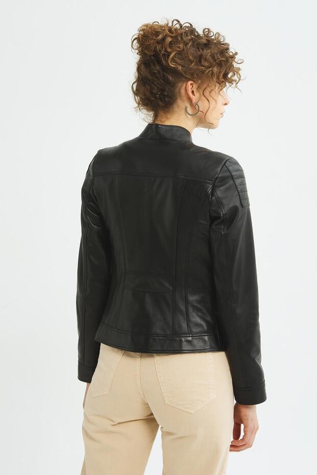 Kadın Siyah Ceket - 6