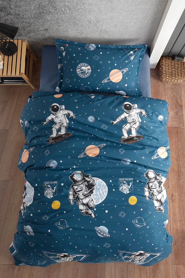 Ranforce %100 Pamuk Tek Kişilik Nevresim Seti - 1