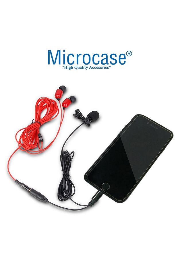 3.5 Mm Kulaklık Girişli Iphone Ipad Lightning Profesyonel Yaka Mikrofonu 1.5 Mt - Al2633 - 5