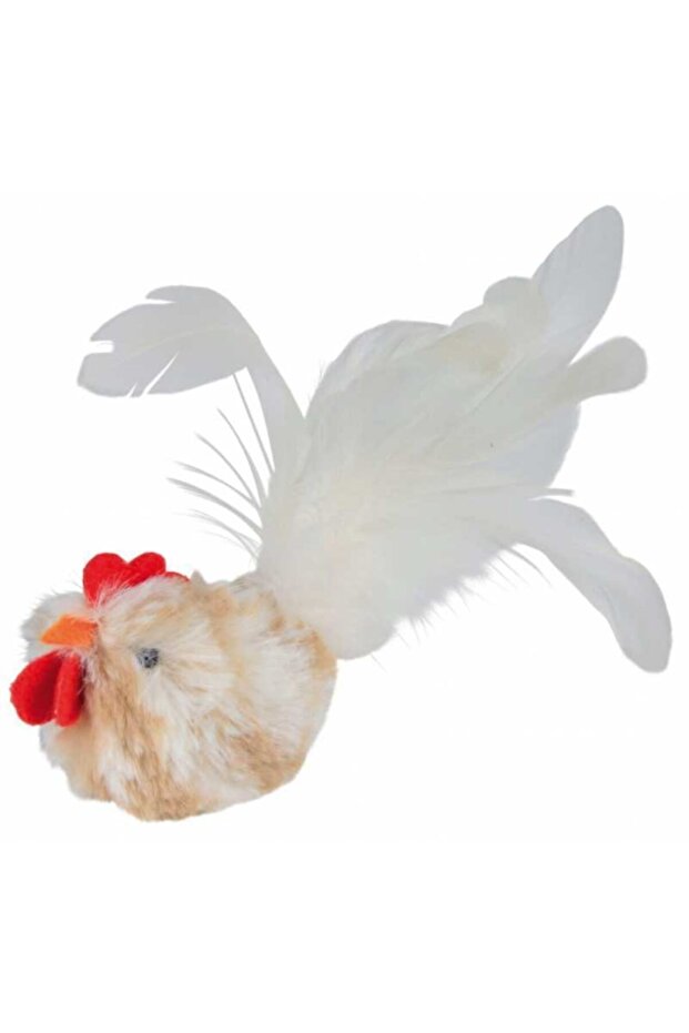 Plush Rooster with Kediot 8cm