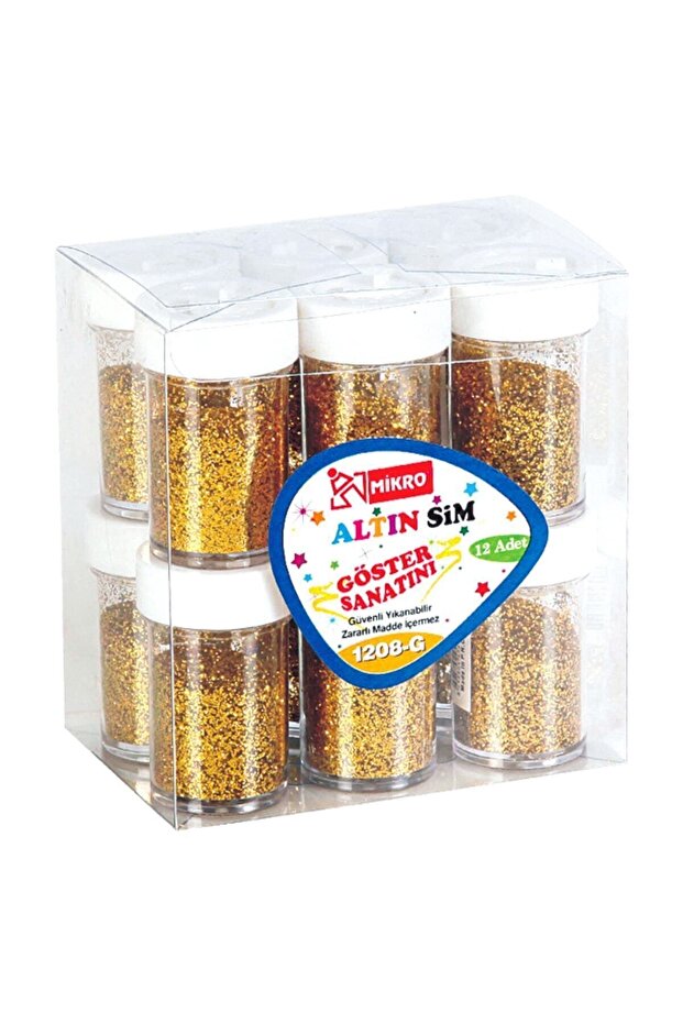 Gg-1208g Powder Glitter Gold 2-pack