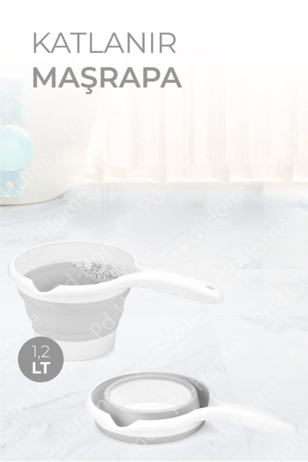 Katlanır Maşrapa Gri