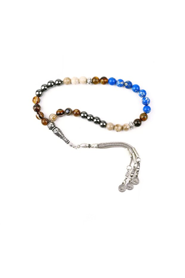 Certified Aquarius 33-Bead Prayer Beads T104