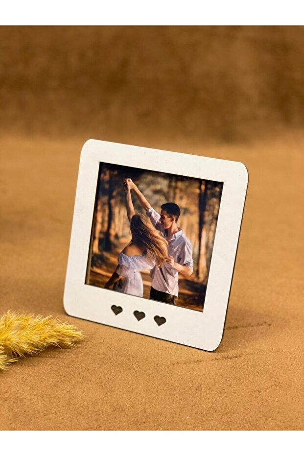 Çerçeve Mini Kalp Detaylı - 2