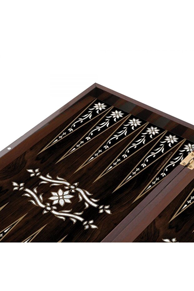 Ahşap Tavla Seti Ahşap Pullu - 3