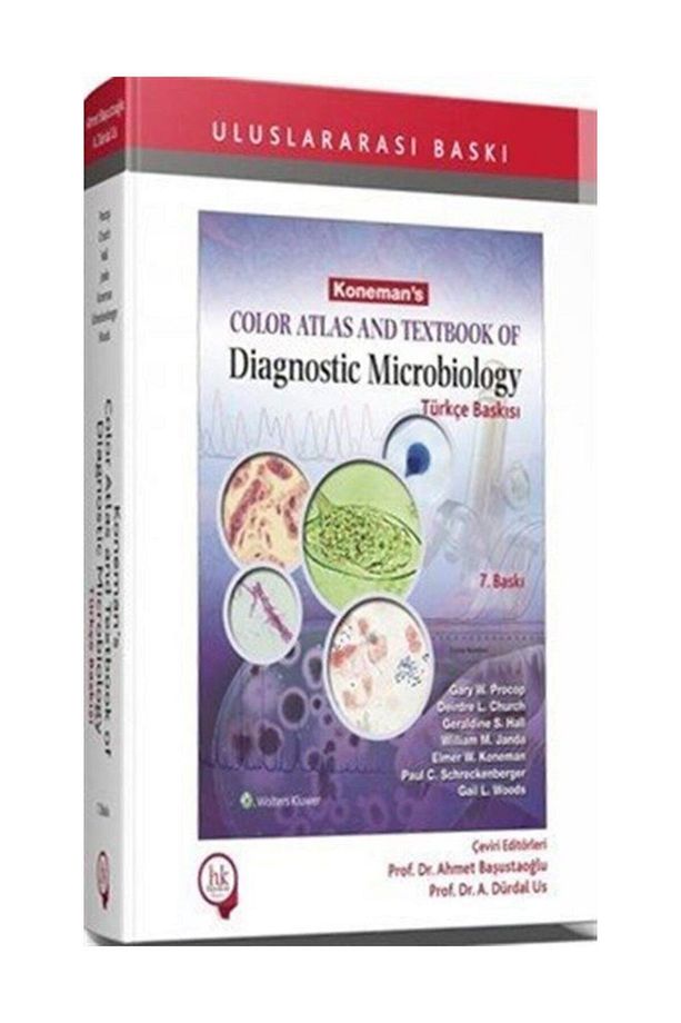 Koneman's Color Atlas And Textbook Of Diagnostic Microbiology Türkçe Baskısı - 1