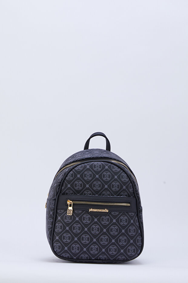 Women's Black Backpack 05PO24Y1909
