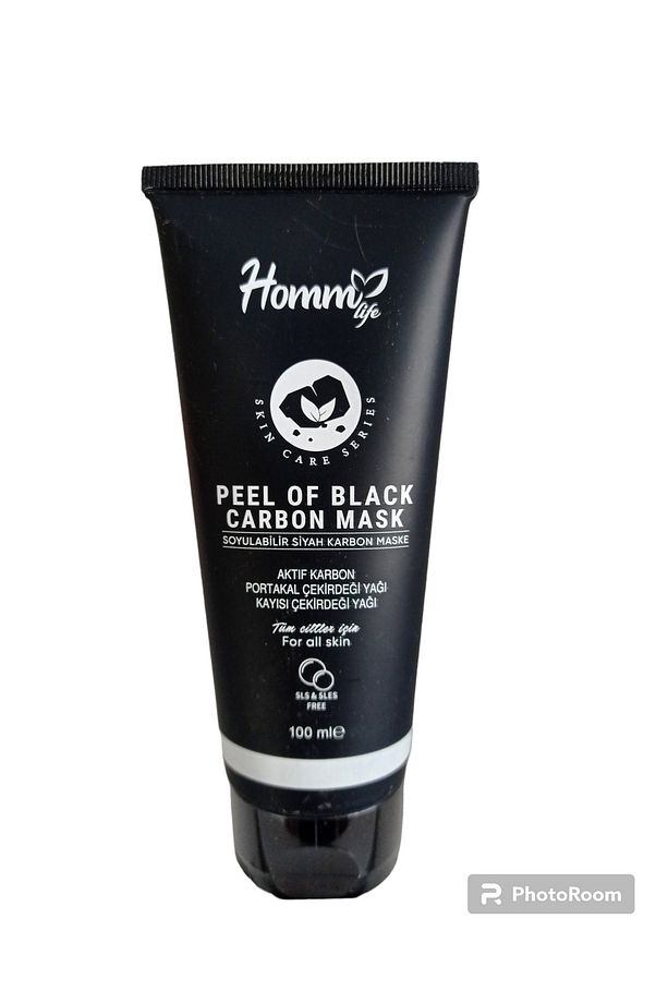 Homm Life Soyulabilir Siyah Karbon Maske 100ml - 1