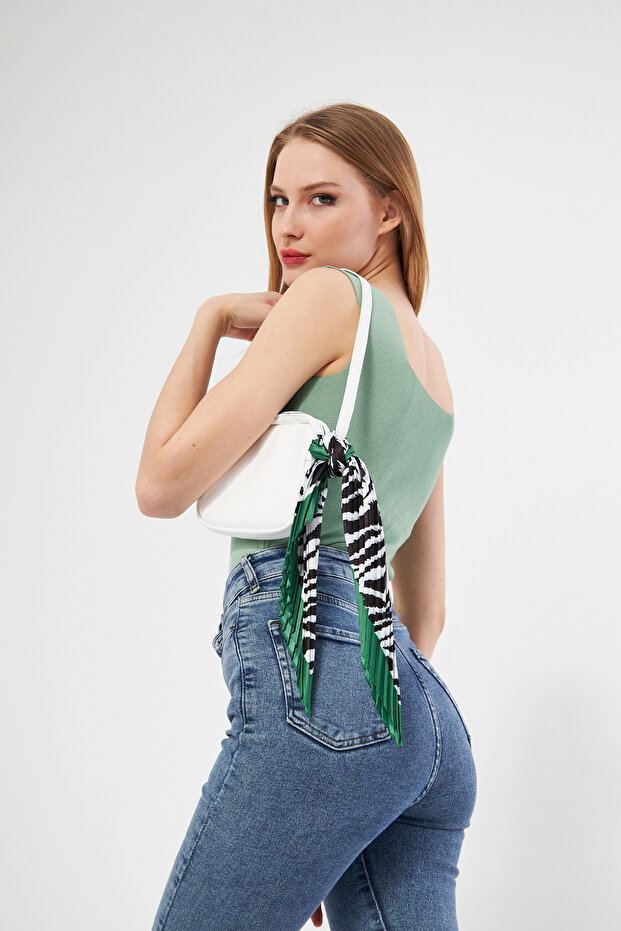 DESENLİ PLİSE FULAR - 3