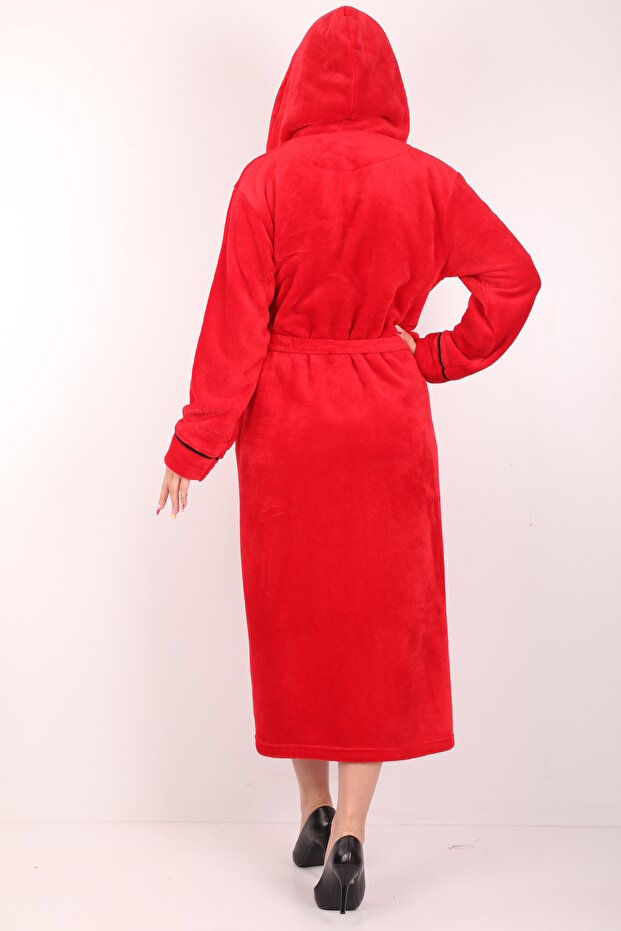 Rochie lungă cu glugă 100% bambus - 3