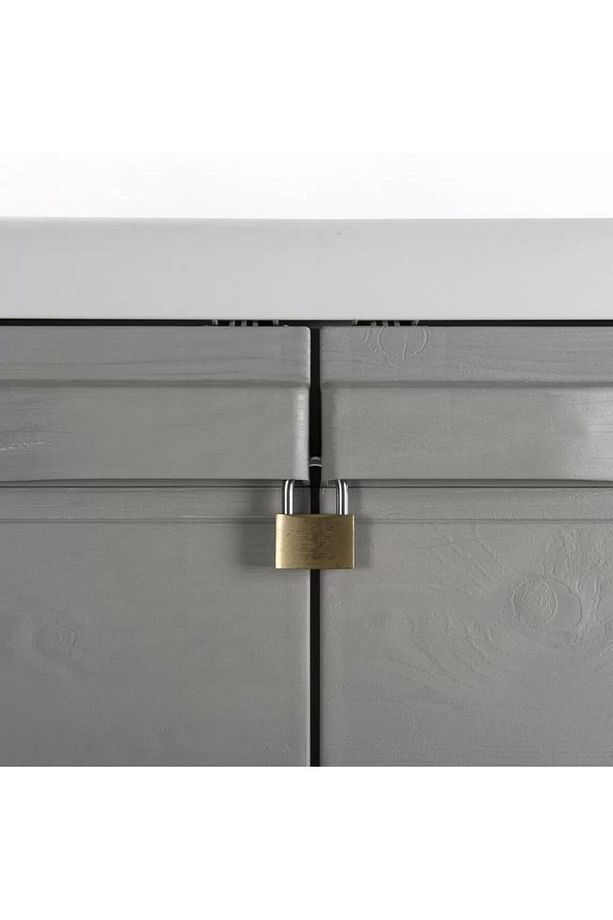 Bahçe Balkon Kiler Plastik Dolap 76x46x101cm - 3