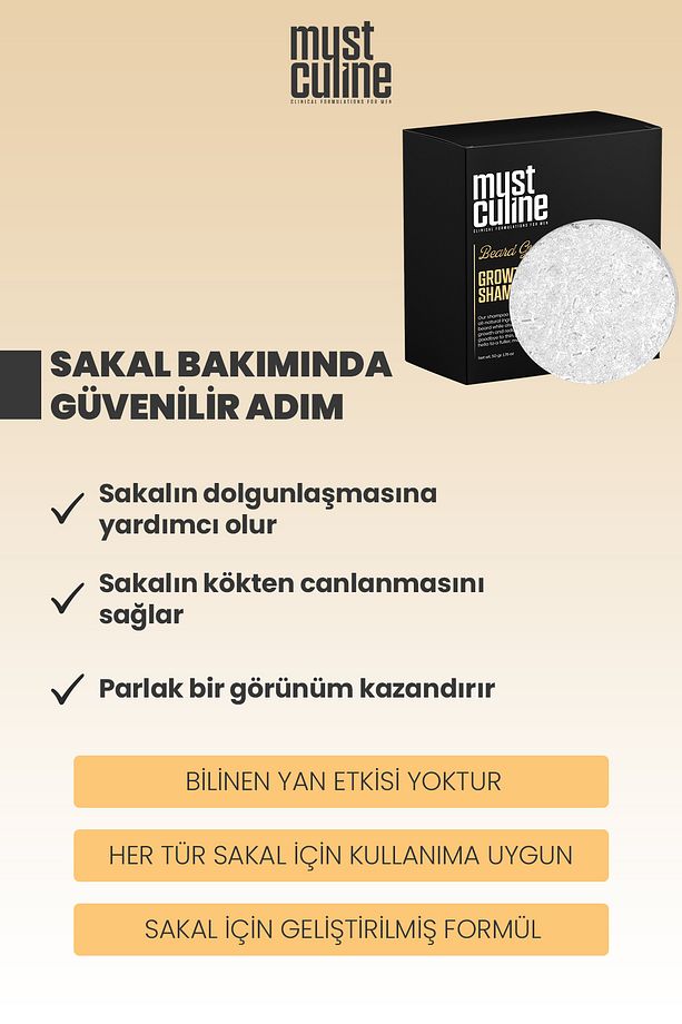Sakal Uzamasını Hızlandıran Bar Şampuan - 3