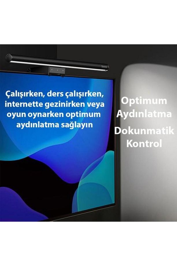 I-wok2 Series Usb Asimetrik Çalışma Masası Göz Koruma Led Lamba Ve Monitör Aydınlatma Işığı - 3