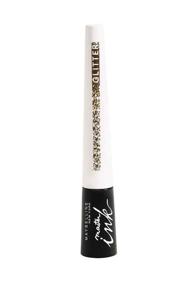 Altın Simli Siyah Eyeliner - Master Ink Glitter Eyeliner 20 Black Gold 30118898 - 1