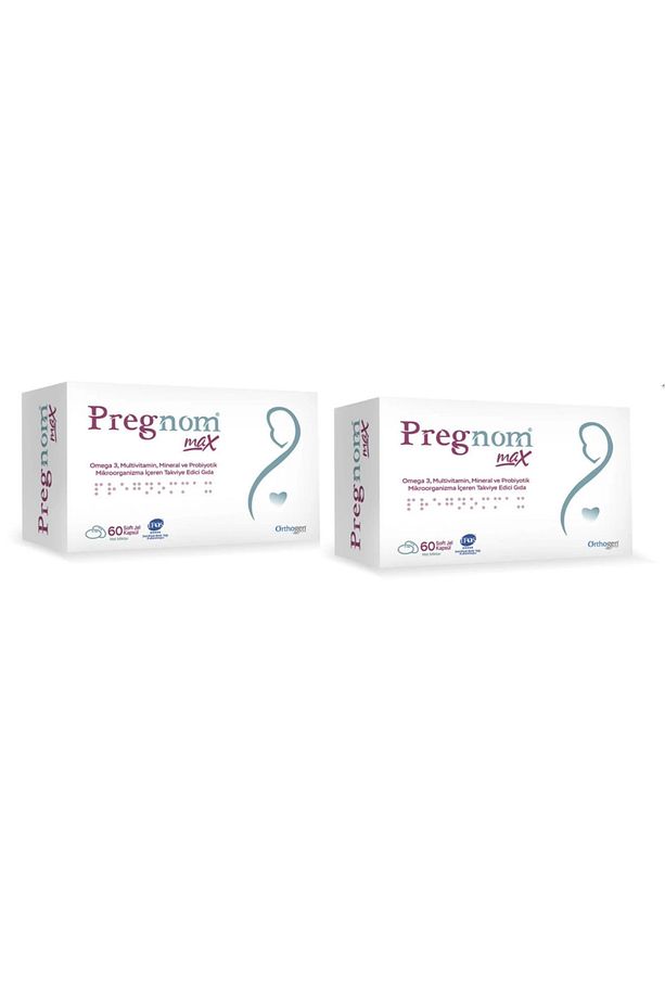 Pregnom Max 60 Soft Jel Kapsül 2li - 1