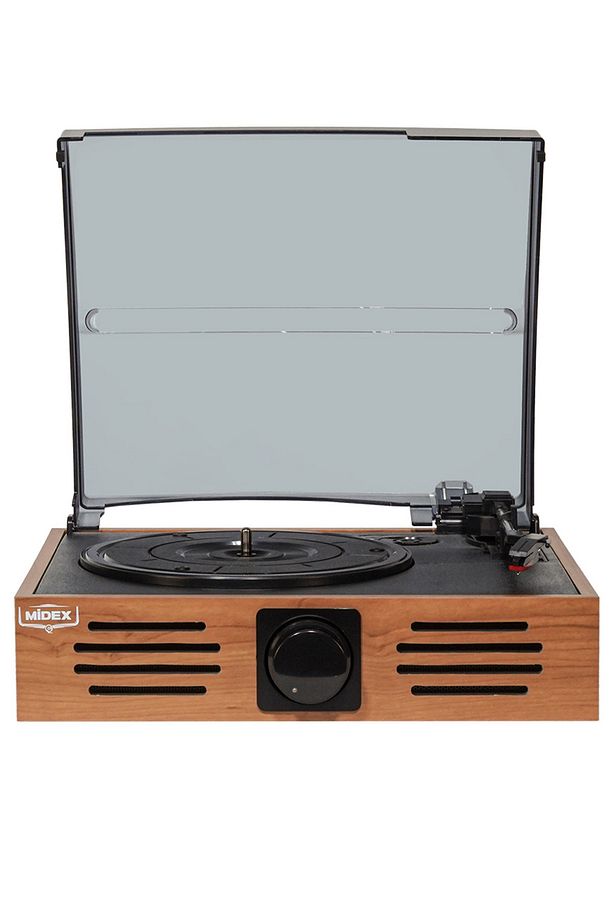 Mtx-106or Nostaljik Retro Pikap Plak Çalar (BLUETOOTH AUX HOPARLÖRLÜ 3 DEVİR) I?ğne Dahil - 5