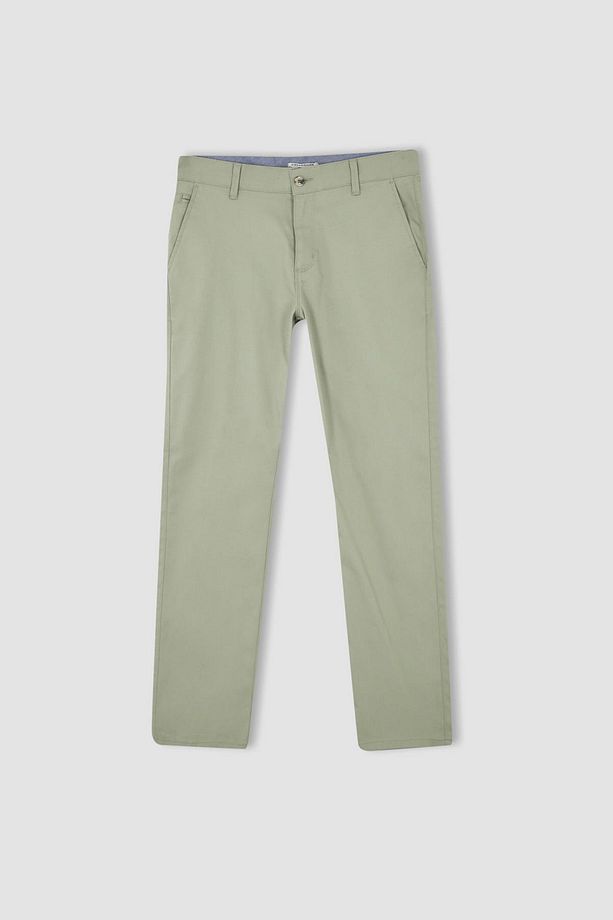 Regular Fit Basic Pamuklu Chino Pantolon T1052az22sp - 6