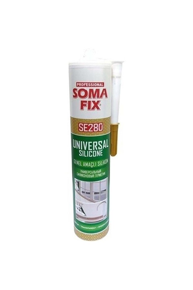 SOMAFİX UNİVERSAL ŞEFAF SİLİKON 280 GR - 1