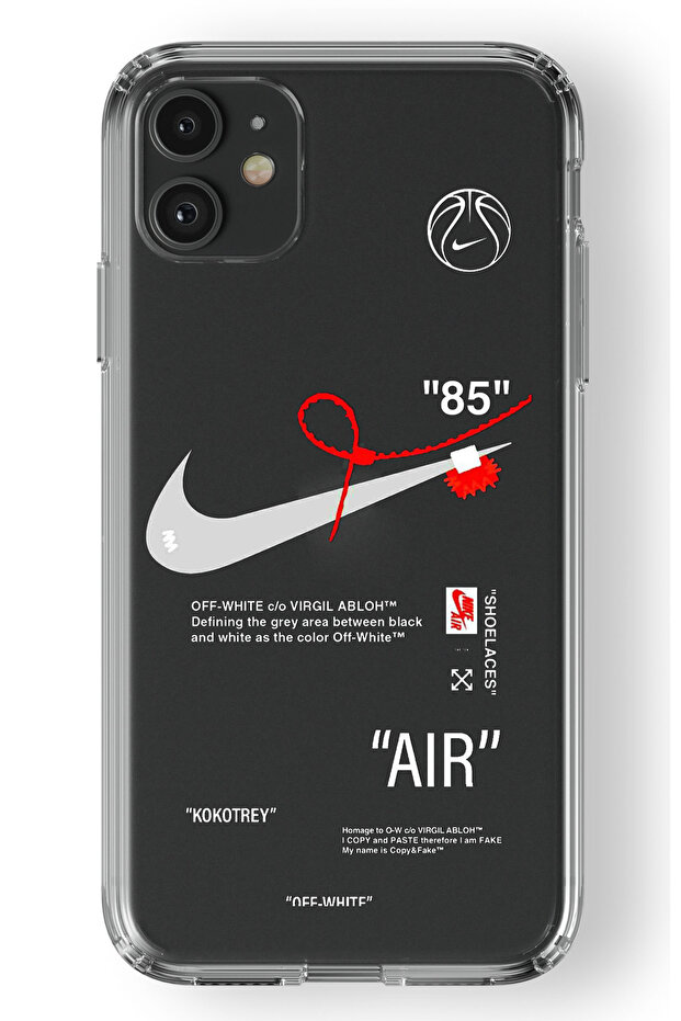 حافظة شفافة مطبوعة بتصميم متوافق مع هاتف آيفون 11 - 1