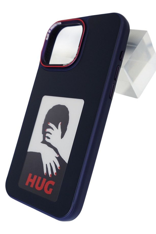 İphone 15 Kılıf Akıllı NFC Ekran Özellikli Kişileştirilebilir Yansıtılabilir Arka Kapak Smart Cover - 2