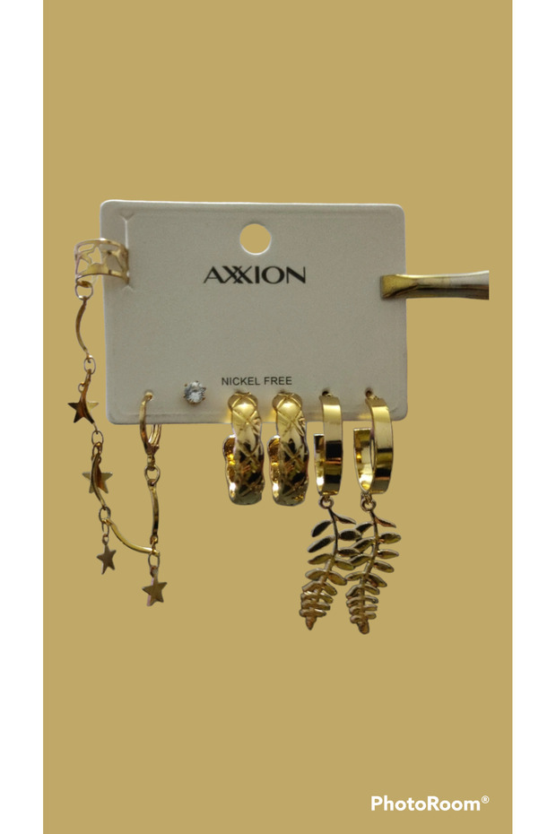 Çoklu Çelik Küpe - 1