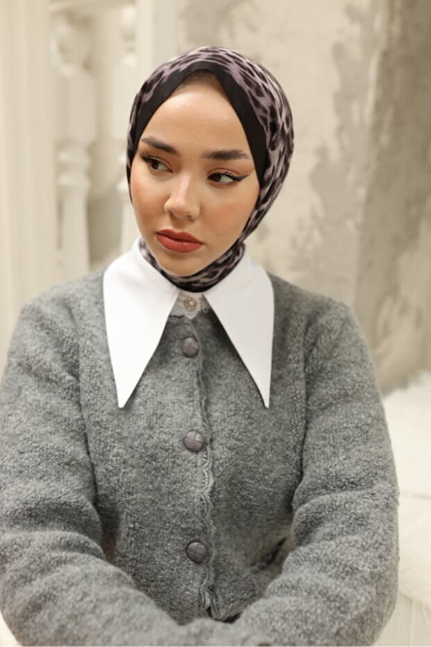 شال منقوش ناعم - 3