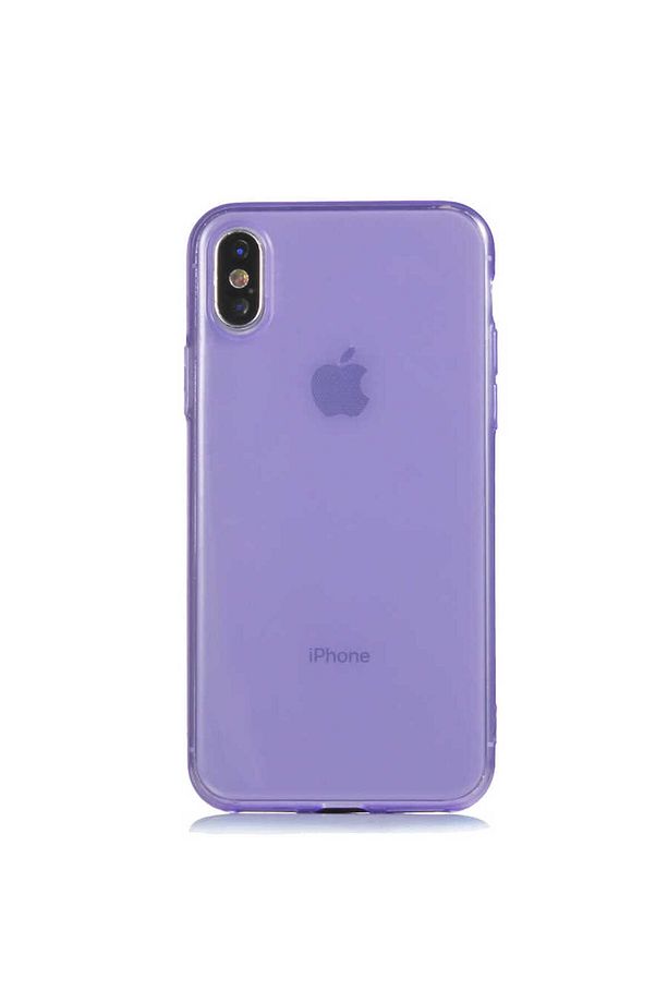 Apple  iPhone X Kılıf 1.Sınıf Renkli Solmayan Tasarım Premium Silikon - 1