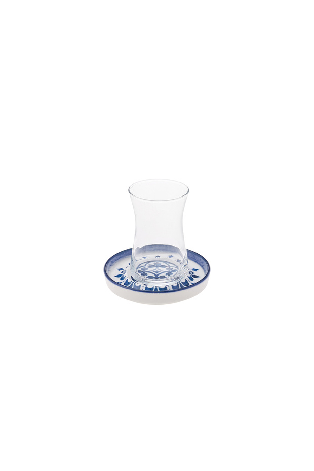 Zeher Blau 12-teiliges Teeset für 6 Personen - 4