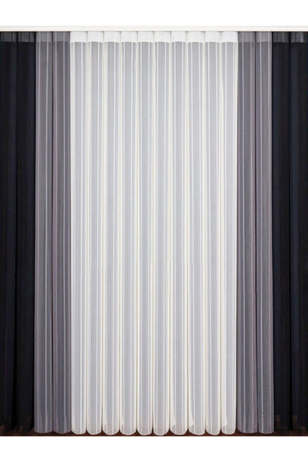 Akıllı Perde Serisi Lens perde Dikey Tül Perde - 1