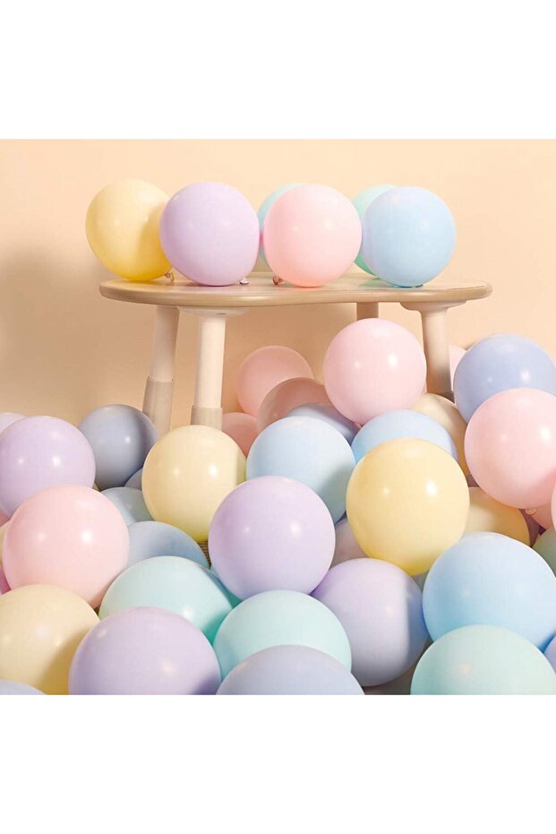 25 Pack Assorted Macaroons Balloon 12 Inch