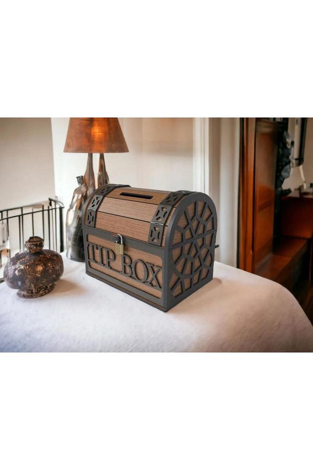 Klitli Tip Box Bahşiş Kutusu Ve Kumbara Sandık Tipi Tipbox - 6
